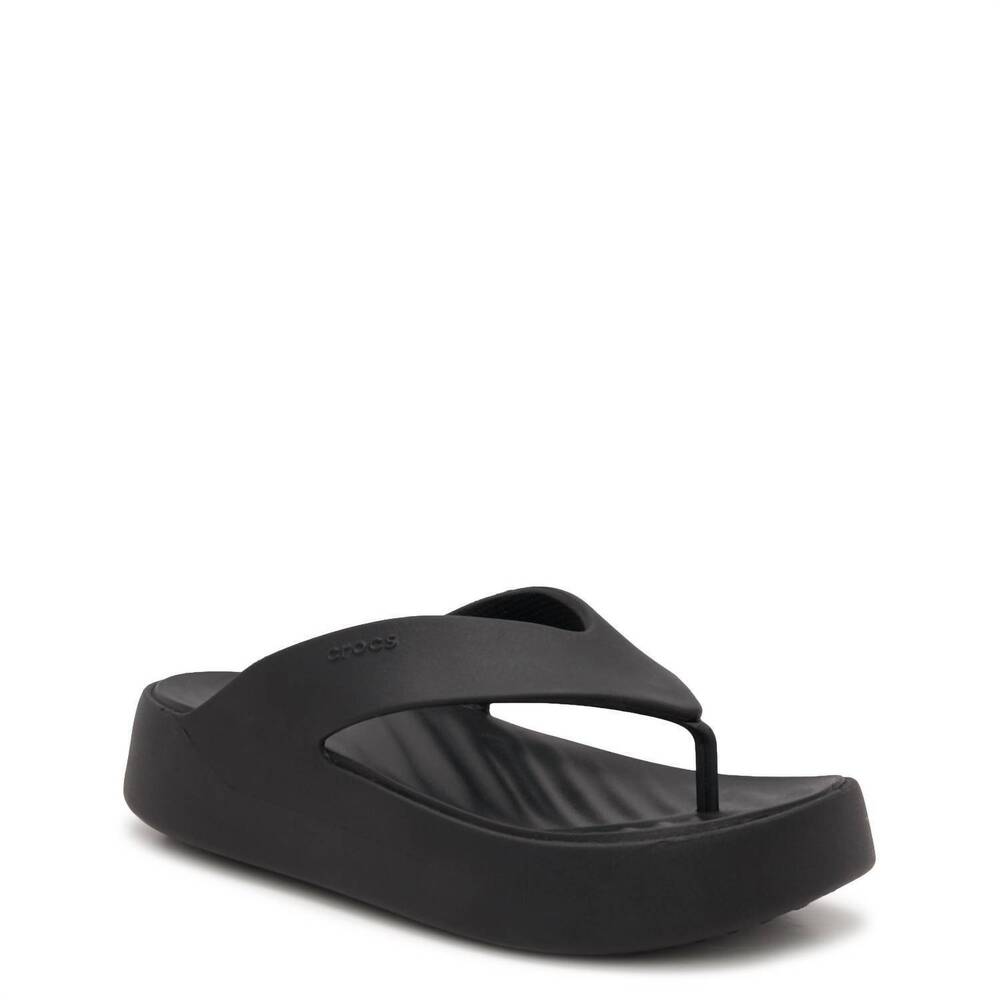 NEW CROCS women's getaway platform sandals in black